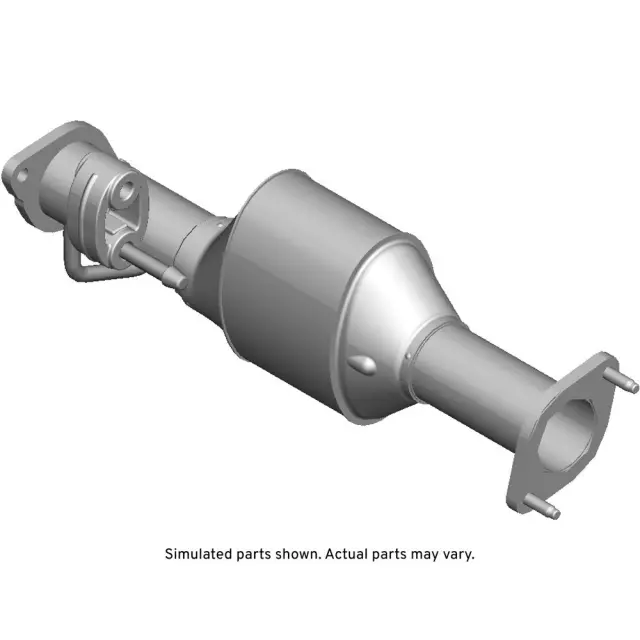 3-Way Catalytic Converter with Flange, Insulator, Gasket, and Bolts - GM (23229312)