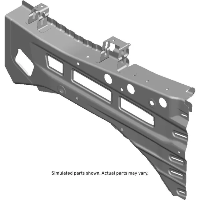 Driver Side Front Engine Compartment Upper Rail - GM (23229849) - view 3