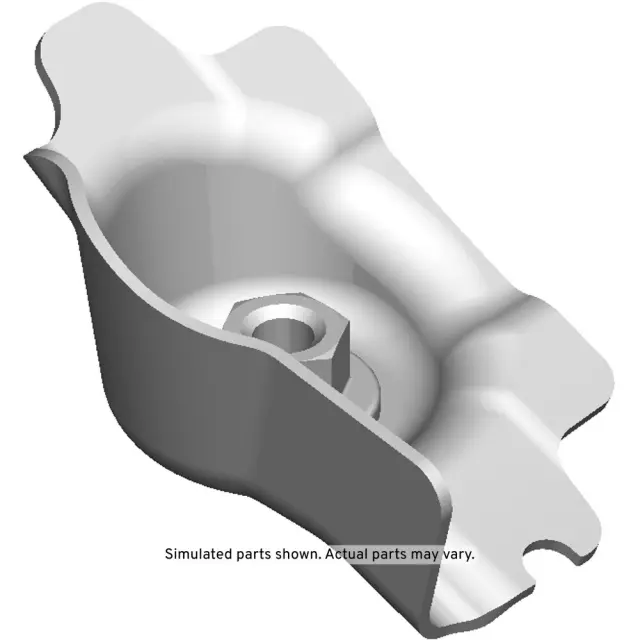 Passenger Side Engine Compartment Side Rail Bracket - GM (23255648)