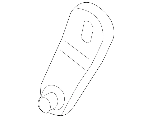 Automatic Transmission Range Selector Lever - GM (23317359) - view 2