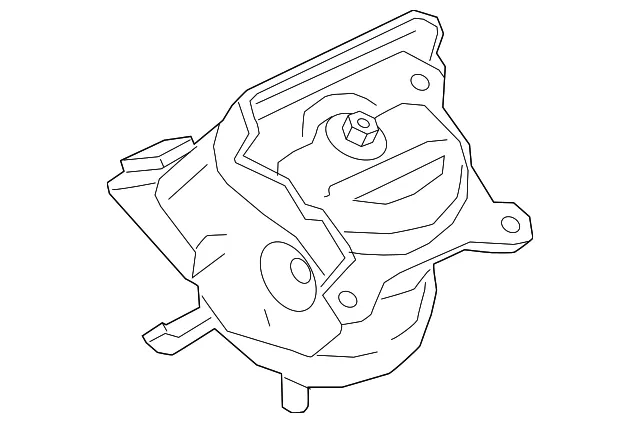 Driver Side Engine Mount - ACDelco (23349745) - view 3