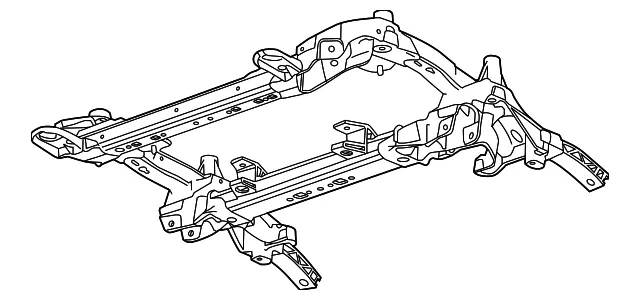 Engine Cradle - GM (23396489) - view 2
