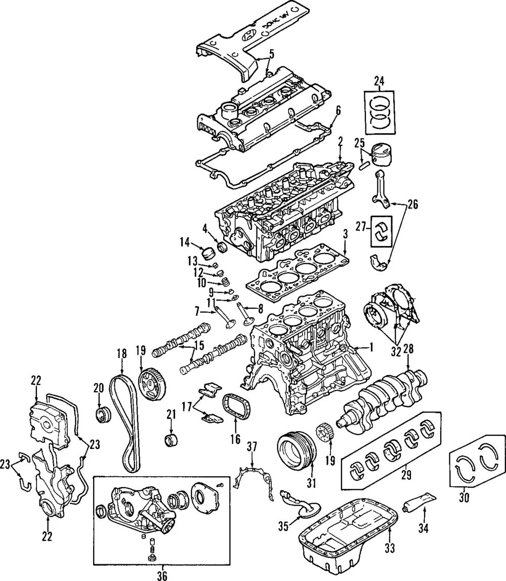 Engine Piston - Kia (23410-23AA1)