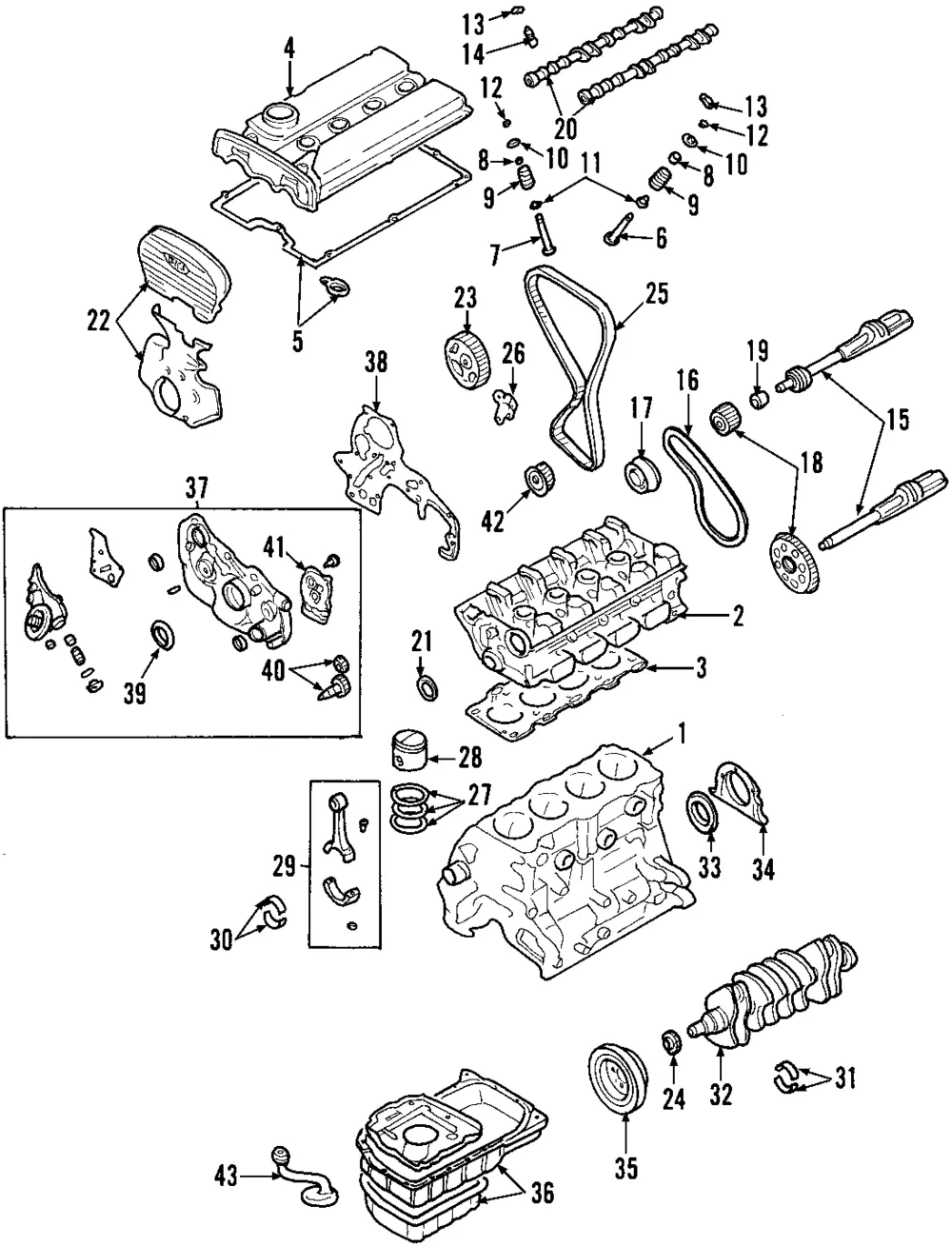 Piston - Kia (23411-38200)