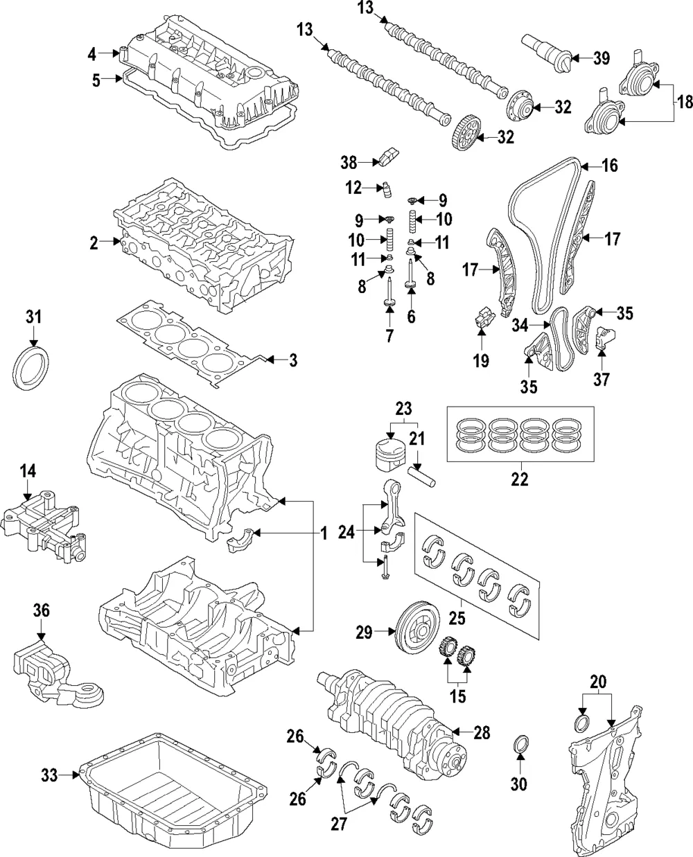 Piston Pin - Kia (23412-2S000)