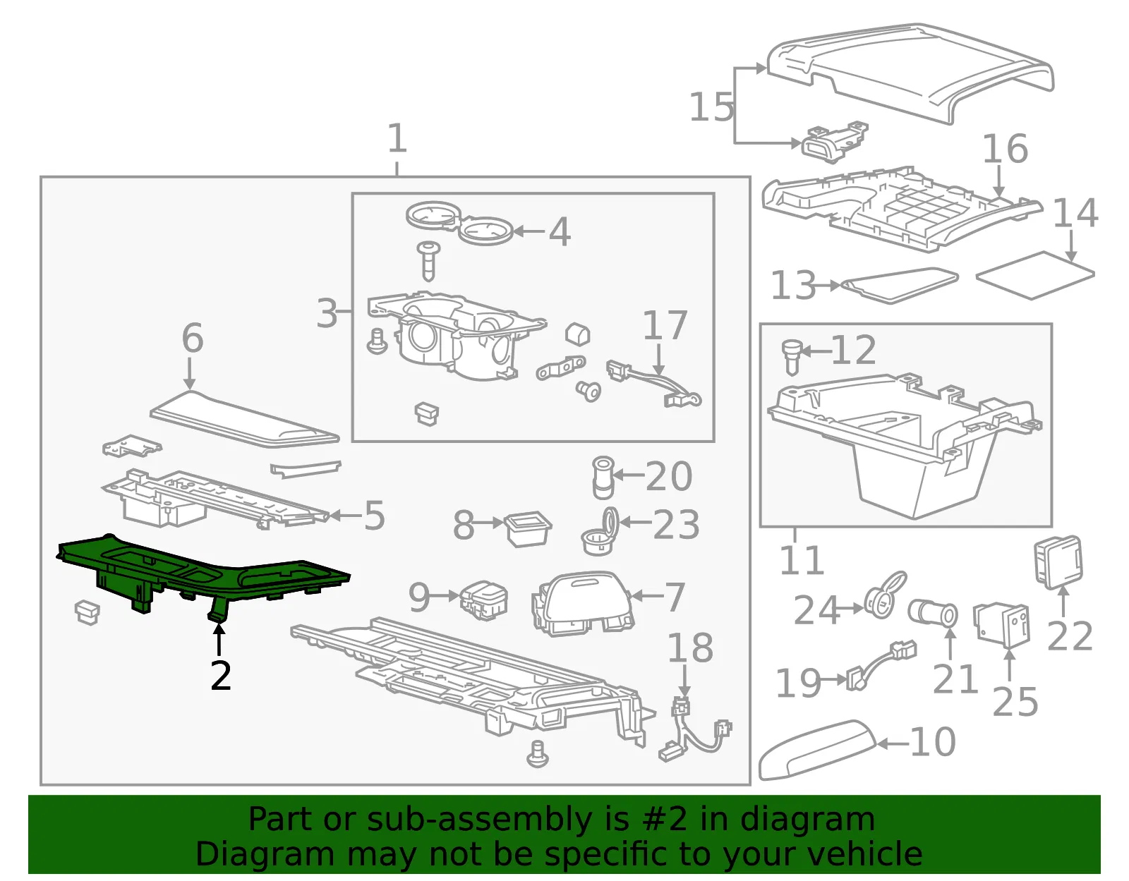 Automatic Transmission Shift Indicator - GM (23458181) - view 5
