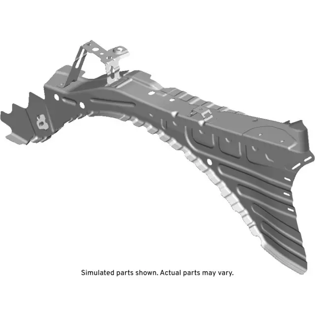 Driver Side Front Engine Compartment Upper Inner Rail - GM (23470020)