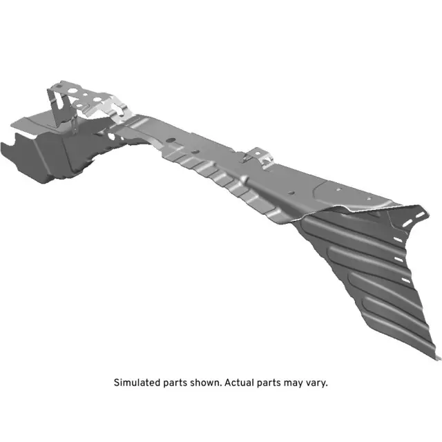 Passenger Side Engine Compartment Upper Outer Side Rail - GM (23470022)