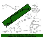 Engine Coolant Air Bleed Hose - GM (23497241) - view 5
