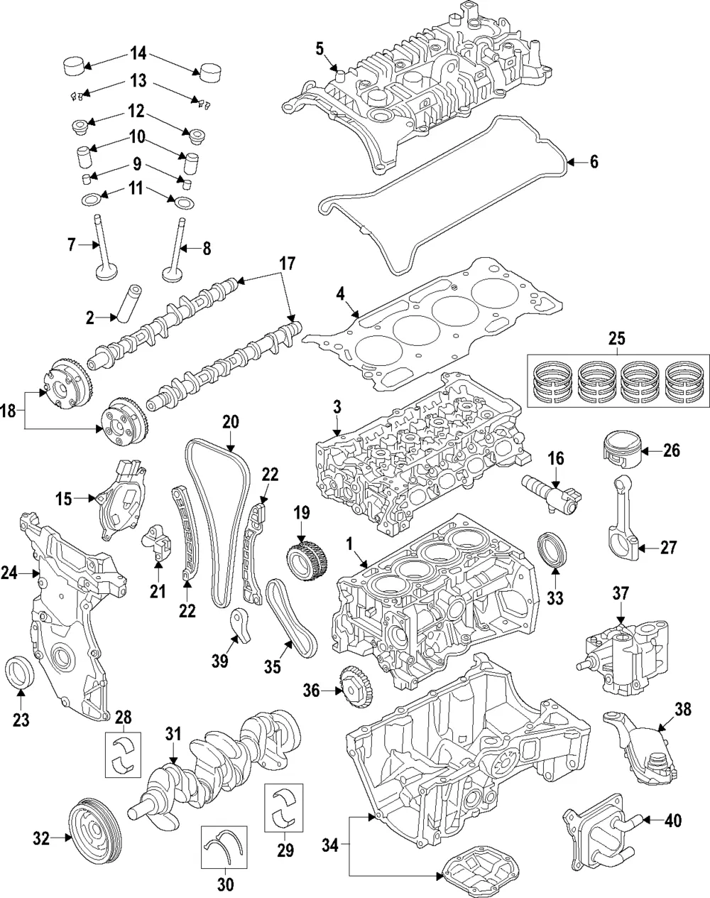 Engine Variable Valve Timing (Vvt) Solenoid - Nissan (23753-5CA0C)