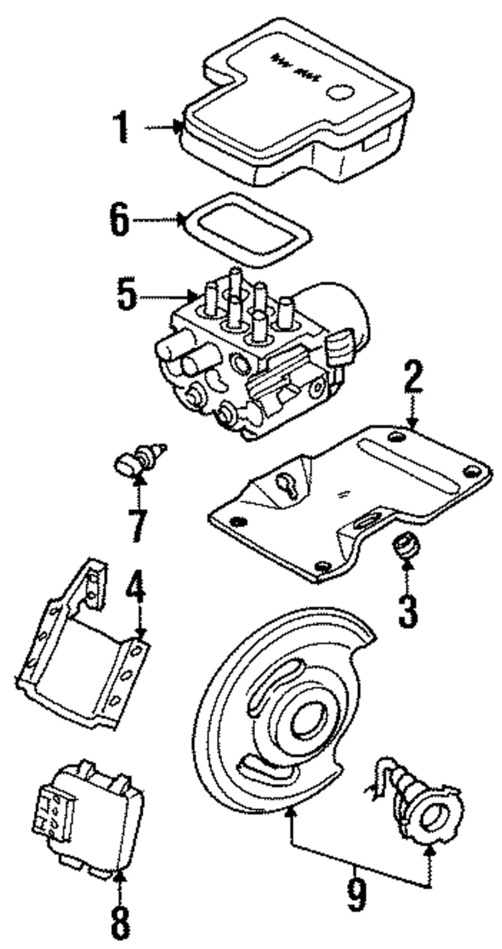 Automatic Transmission Input and Output Speed Sensor with Seal - ACDelco (24203876)