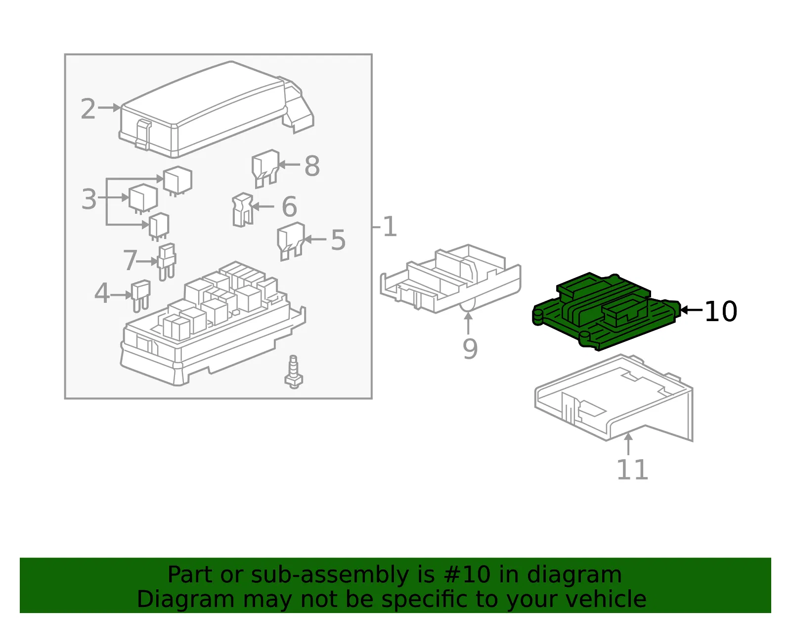 Transmission Control Module - GM (24239062) - view 6