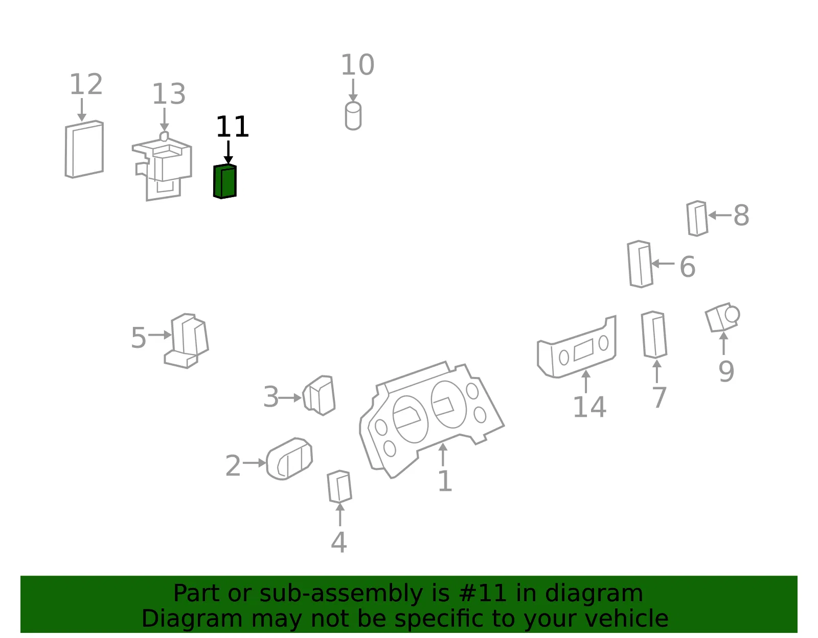 Transfer Case Control Module - GM (24245442) - view 4