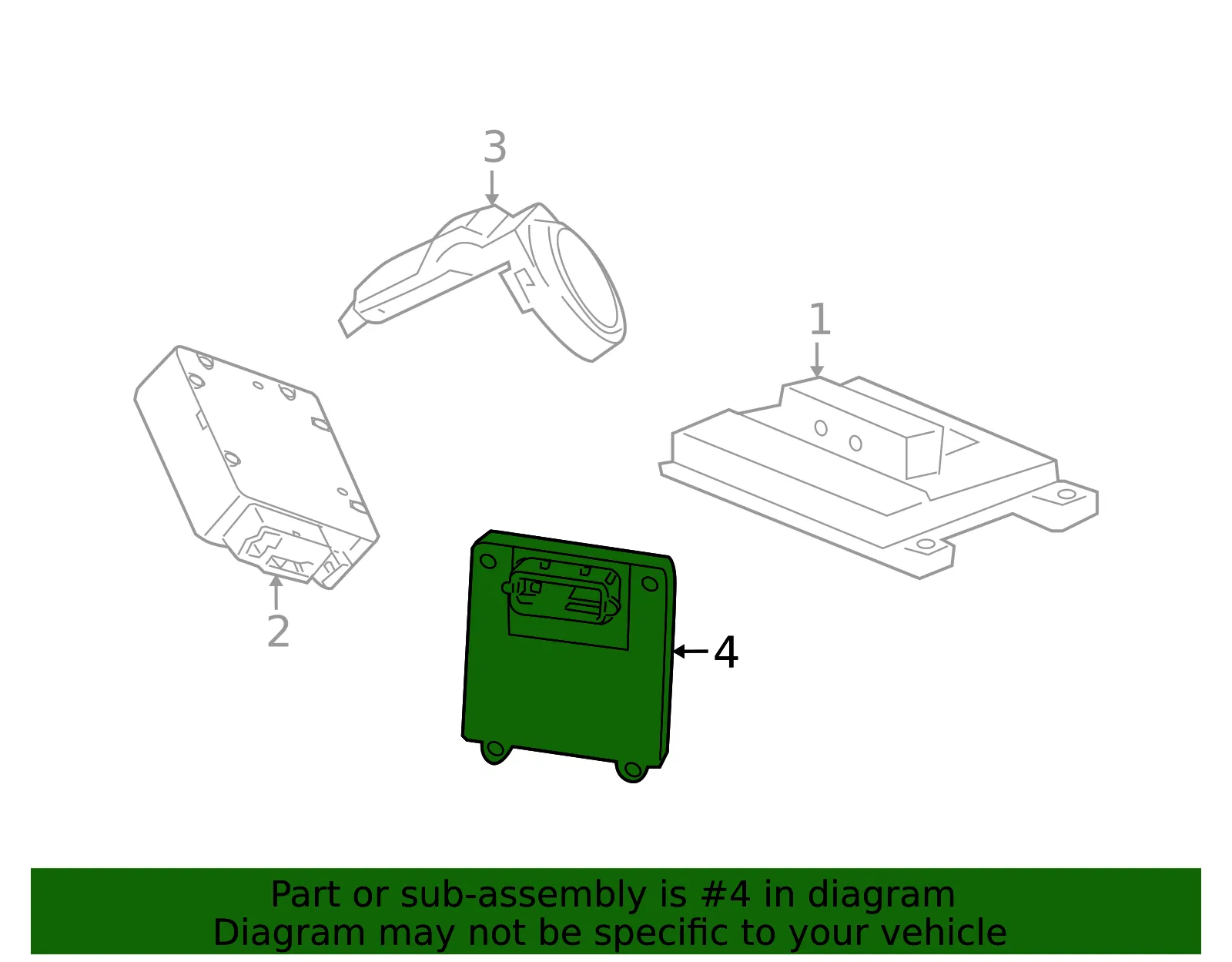 Transmission Control Module - GM (24252114) - view 6