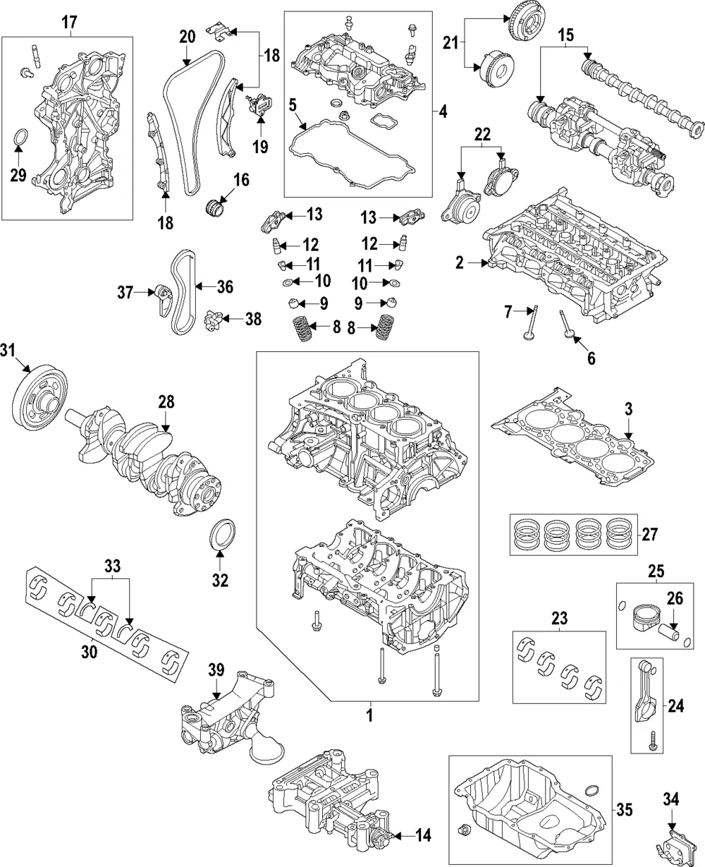 Timing Chain - Kia (24321-2S000)