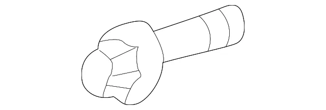 Crankshaft Balancer Bolt - ACDelco (24504736)