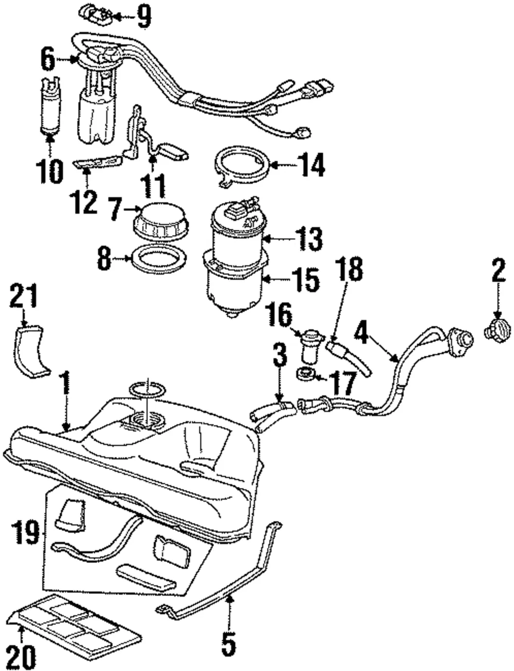 Pump Asm Fuel - GM (25028733) - view 5