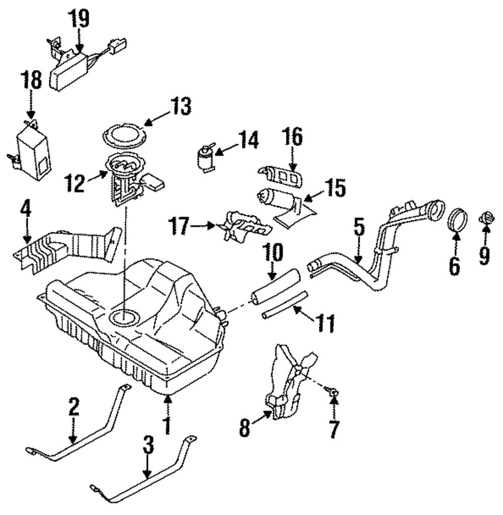 Fuel Gauge Sending Unit - Nissan (25060-4L700)