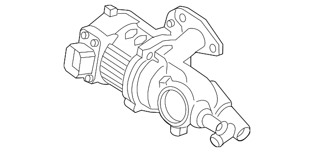 Water Pump Assembly - Kia (25100-2E272)