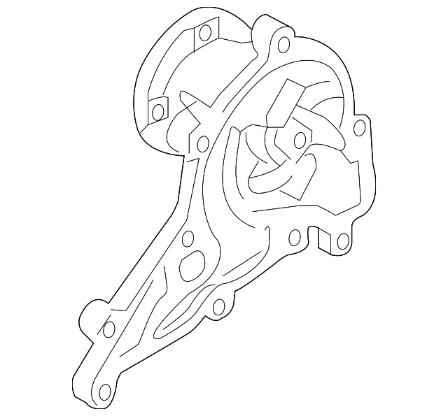 Water Pump - Kia (251003F310) - view 2
