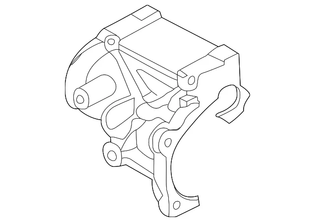 Engine Water Pump Housing - Kia (25125-2G500)
