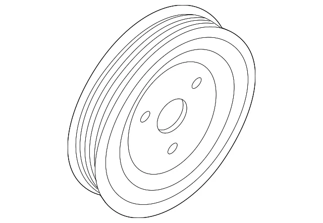 Engine Water Pump Pulley - Kia (25129-25001)