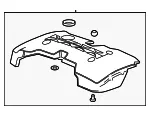 Engine Cover - GM (25201315) - view 4