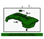 Engine Cover - GM (25201315) - view 5
