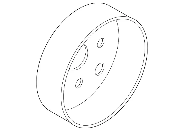 Engine Water Pump Pulley - Kia (25221-2M010)