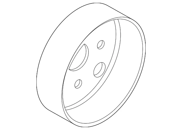 Engine Water Pump Pulley - Kia (25221-2MHA1)