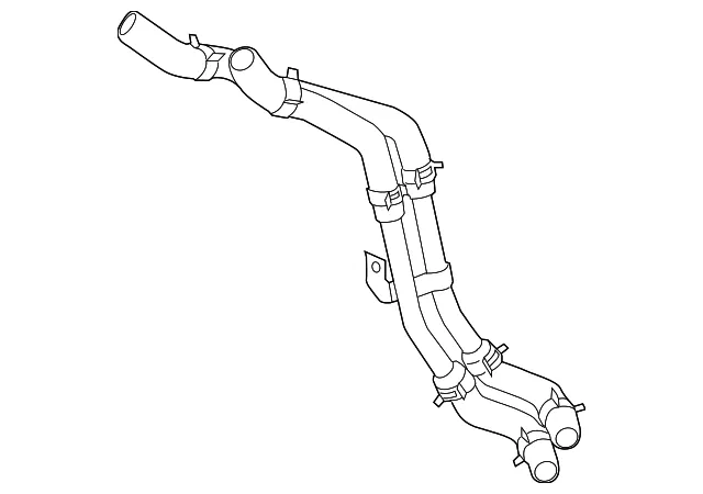 Engine Coolant Hose - Kia (25470-2G600)