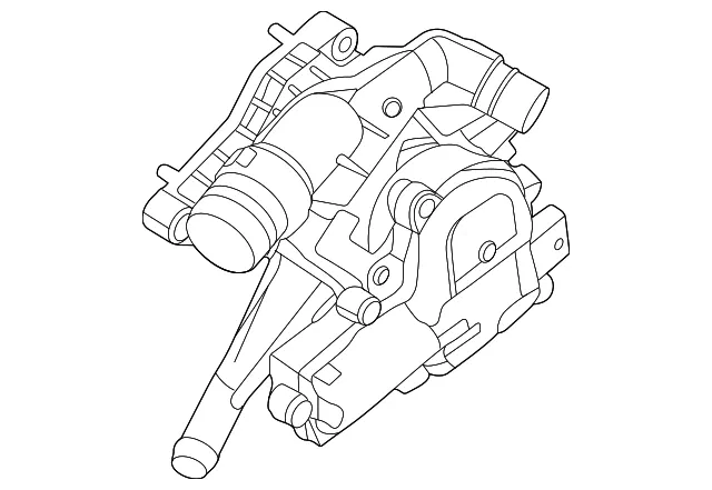 Engine Coolant Control Valve - Kia (25600-2M820)