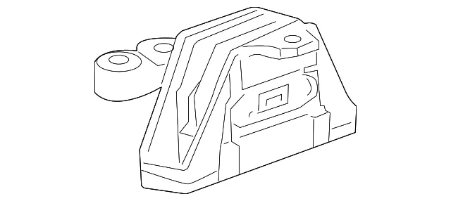 Passenger Side Engine Mount - GM (25778693) - view 5
