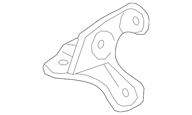 Rear Engine Mount Bracket - GM (25963968) - view 2