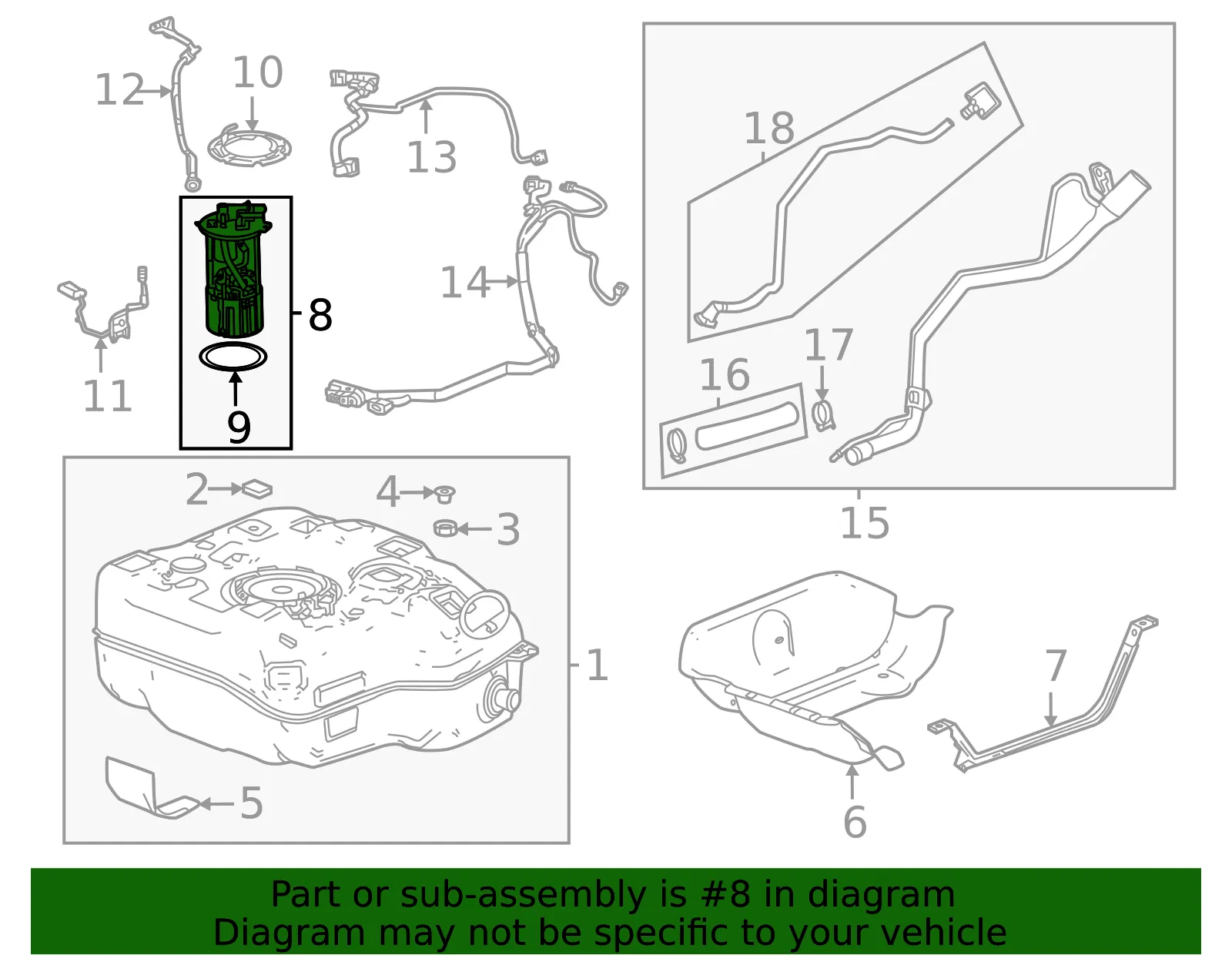 Fuel Pump - GM (26434251) - view 3