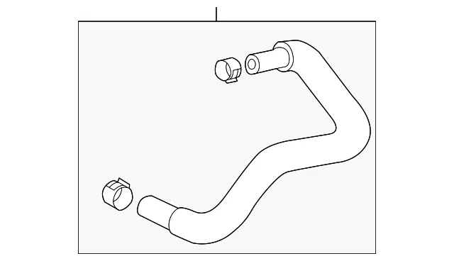 Vapor Hose - Kia (26720-2G761)