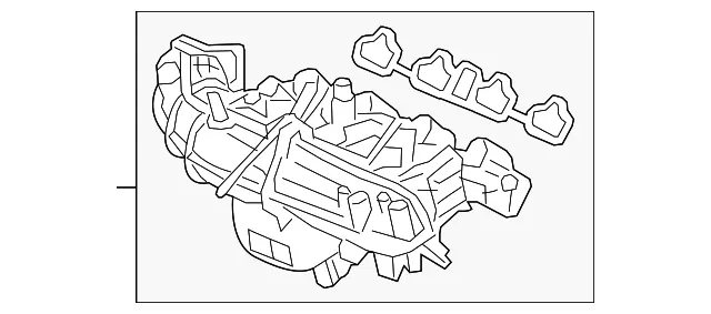 Intake Manifold - GM (28289977) - view 9