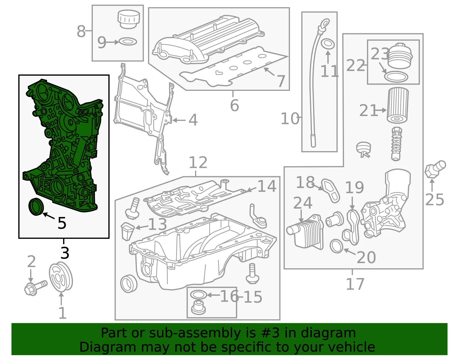 Engine Front Cover - ACDelco (28290048) - view 5
