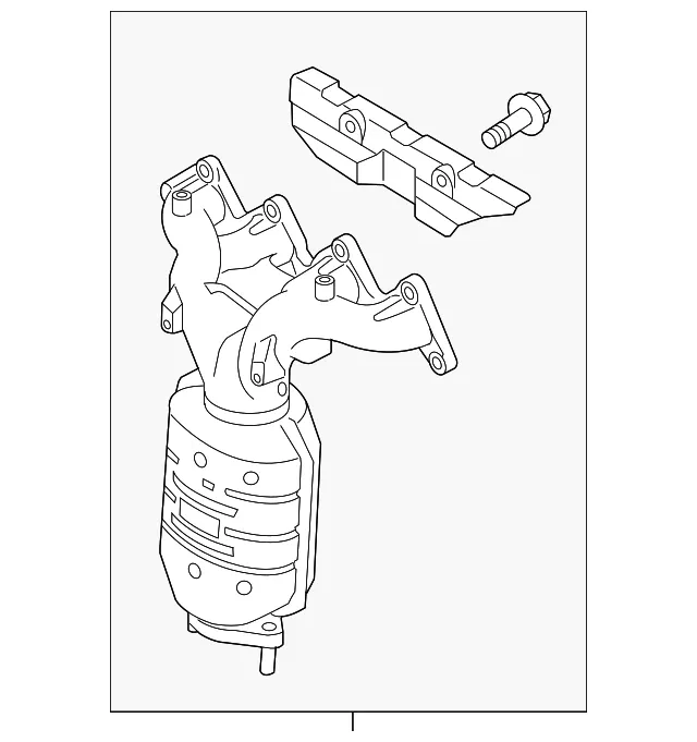 Exhaust Manifold - Kia (28510-23780)