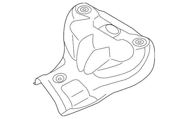 Exhaust Manifold Heat Shield - Kia (28525-2G010)