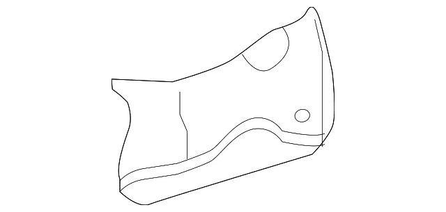 Exhaust Manifold Heat Shield - Kia (28526-2G700)