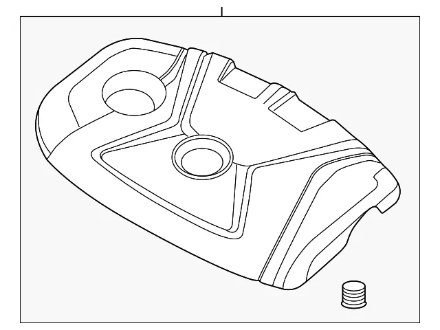 Engine Cover - Kia (29240-2E000)