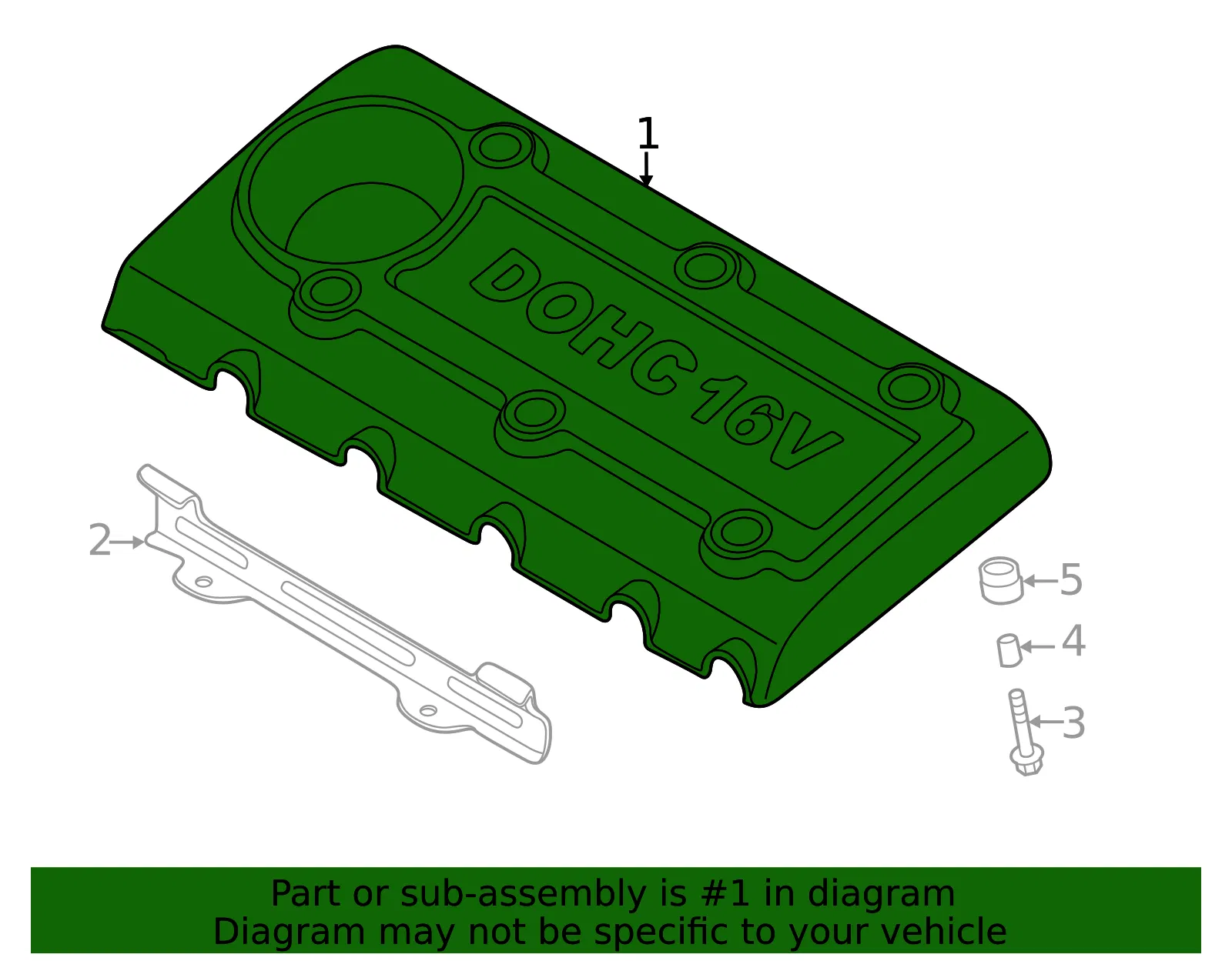 Engine Cover - Kia (29240-2G000) - view 2
