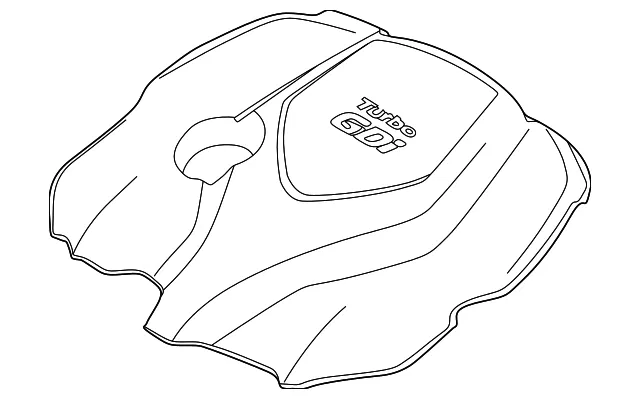 Engine Cover - Kia (29240-2G920)