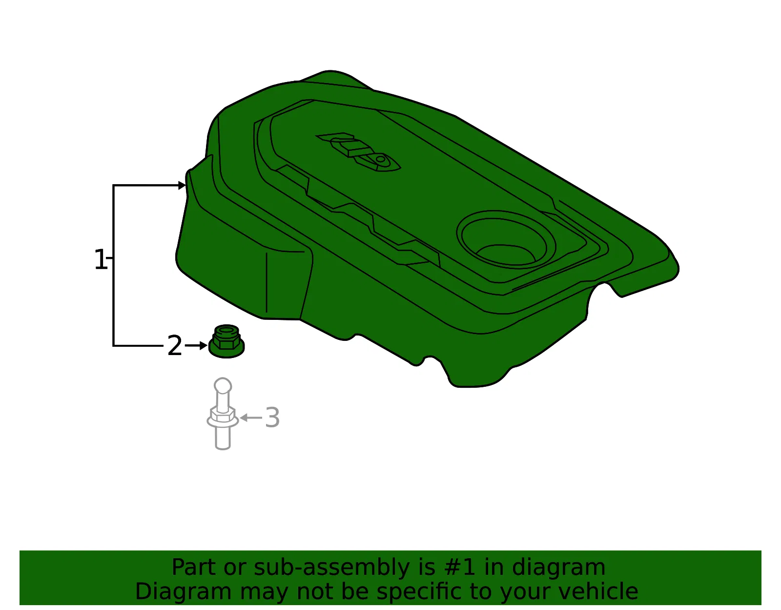 Engine Cover - Kia (29240-2GGA1) - view 2