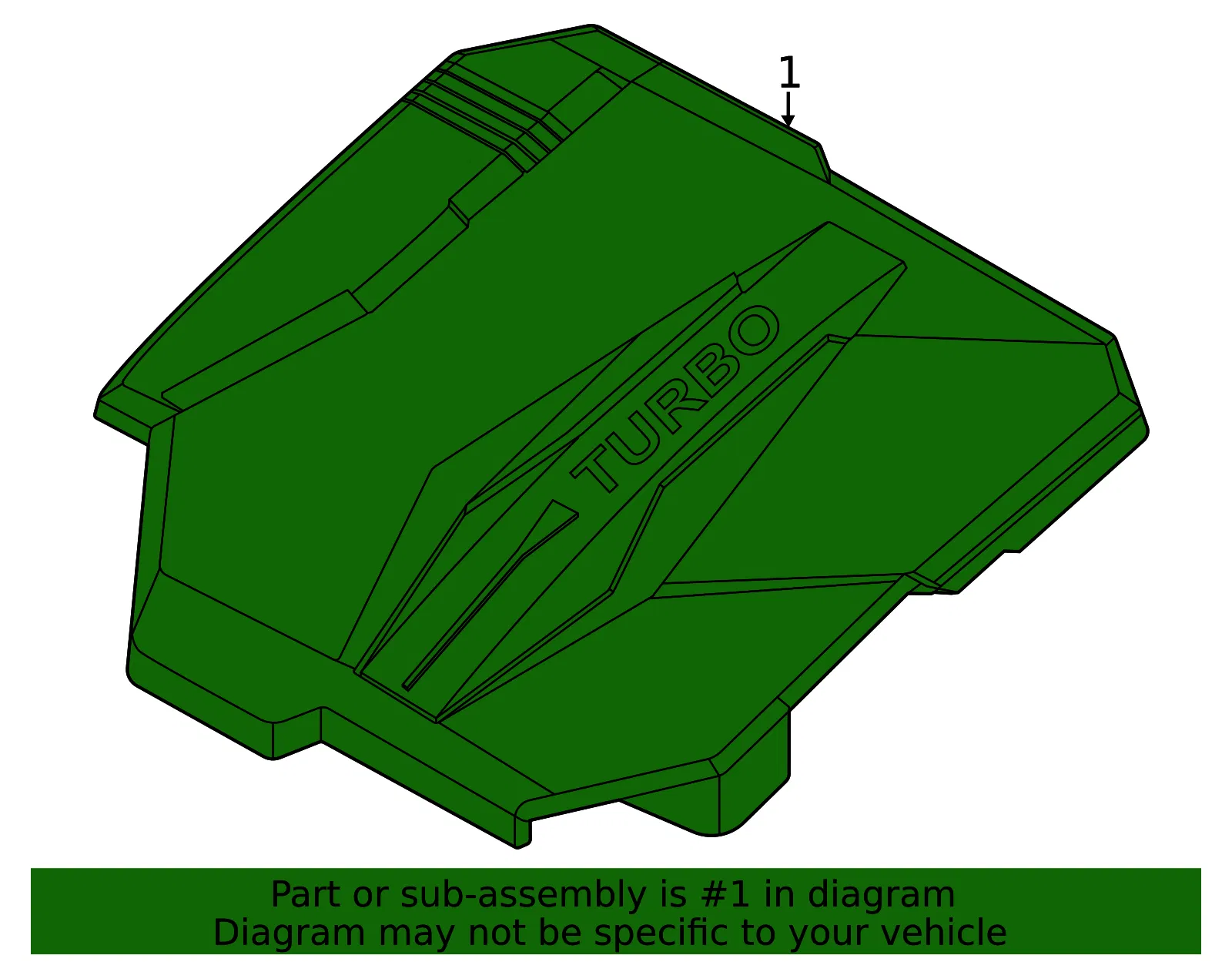 Engine Cover - Kia (29240-2S050) - view 2