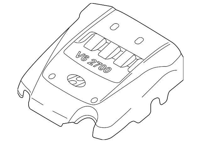 Engine Cover - Kia (29240-37250)