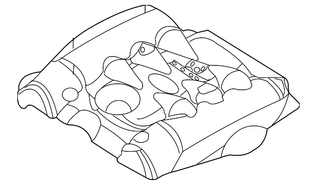 Engine Cover - Kia (29240-3C401)