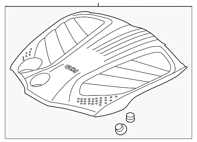 Engine Cover - Kia (29240-3CFB0)