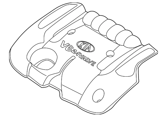 Engine Cover - Kia (29240-3E450)